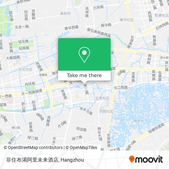 菲住布渴阿里未来酒店 map