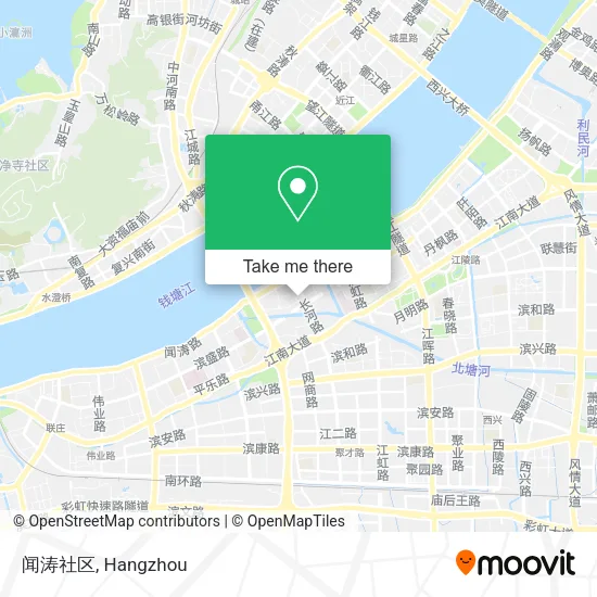 闻涛社区 map