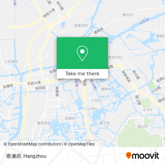 雍澜府 map