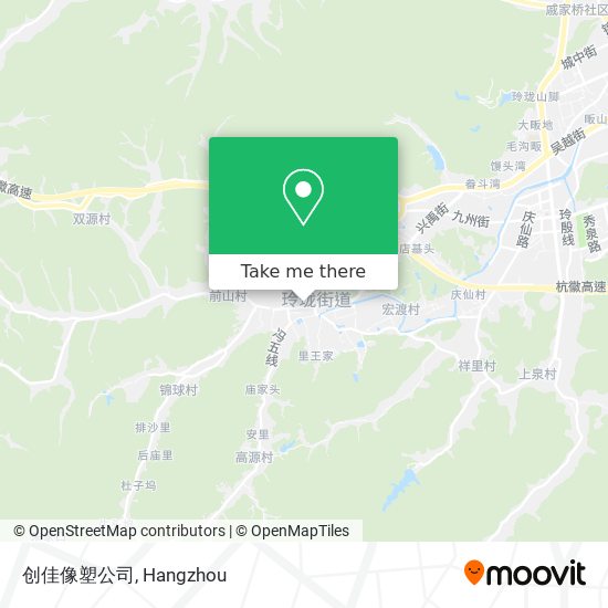 创佳像塑公司 map