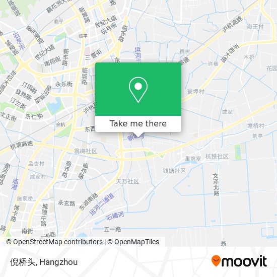 倪桥头 map