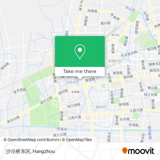 沙泾桥东区 map