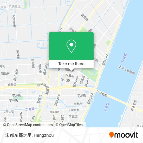 宋都东郡之星 map