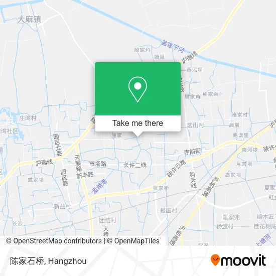陈家石桥 map