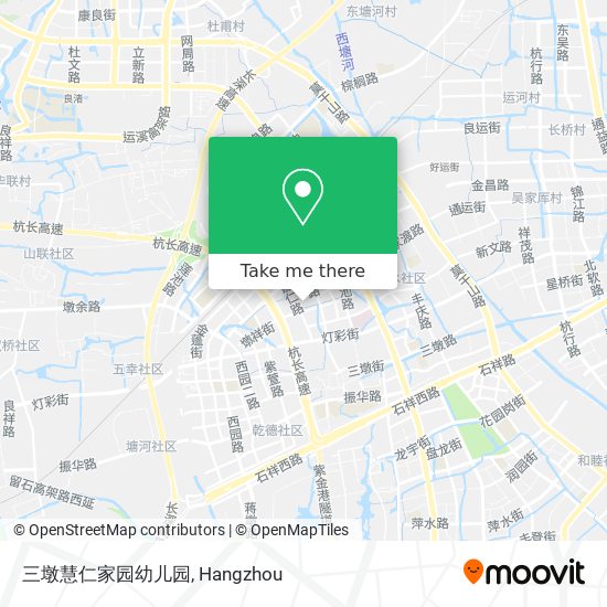 三墩慧仁家园幼儿园 map
