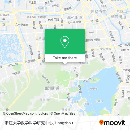 浙江大学数学科学研究中心 map