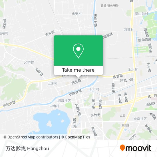 万达影城 map