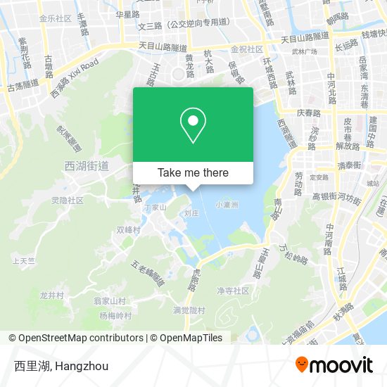 西里湖 map