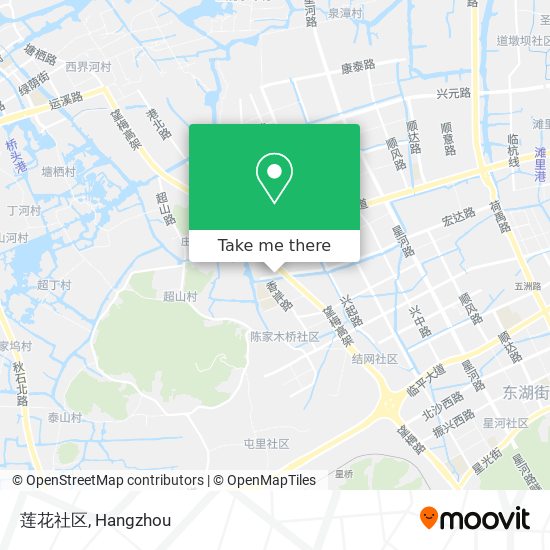 莲花社区 map