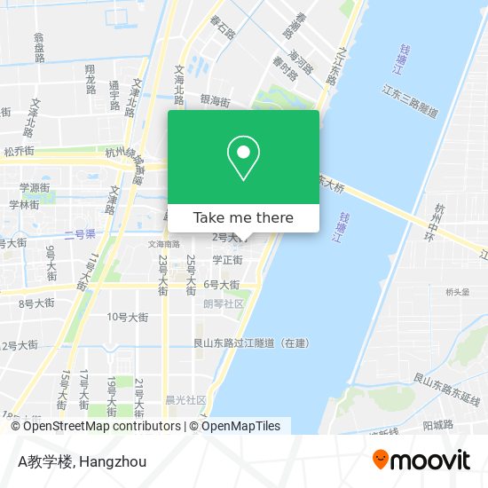 A教学楼 map