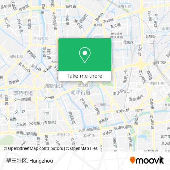 翠玉社区 map