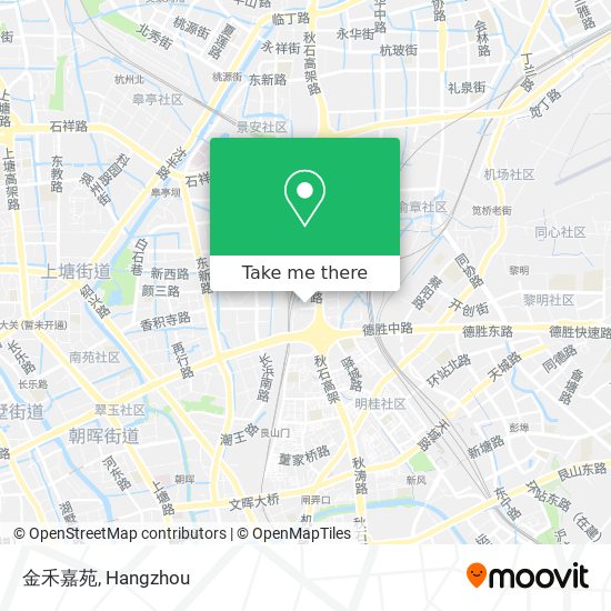 金禾嘉苑 map