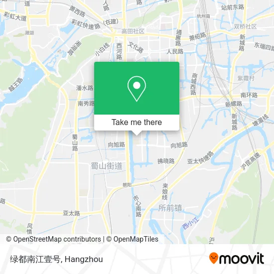 绿都南江壹号 map