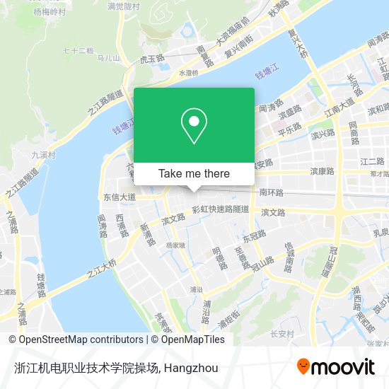 浙江机电职业技术学院操场 map