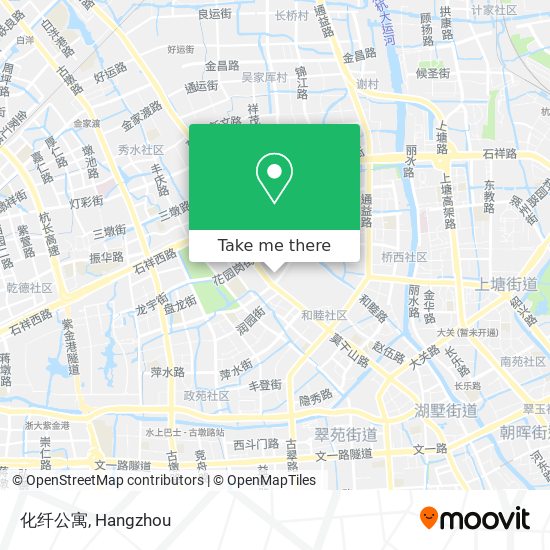 化纤公寓 map