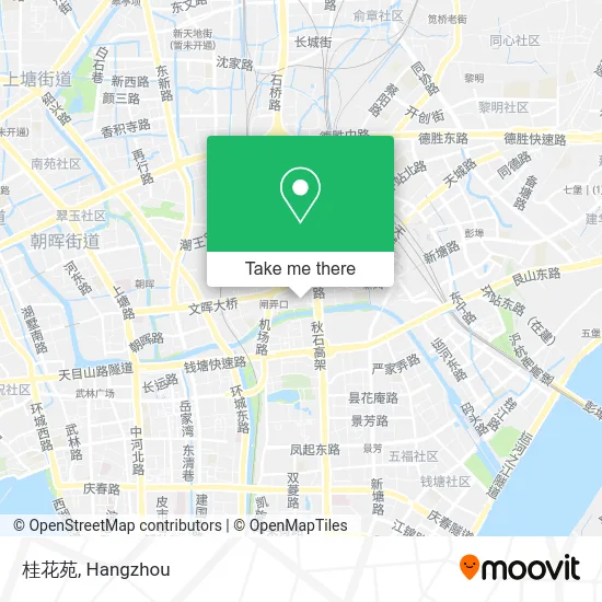 桂花苑 map