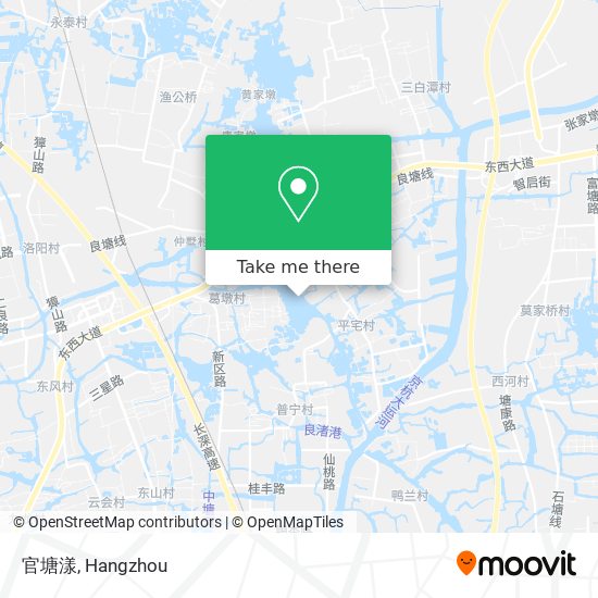 官塘漾 map