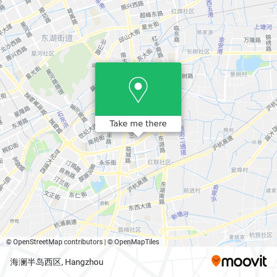 海澜半岛西区 map