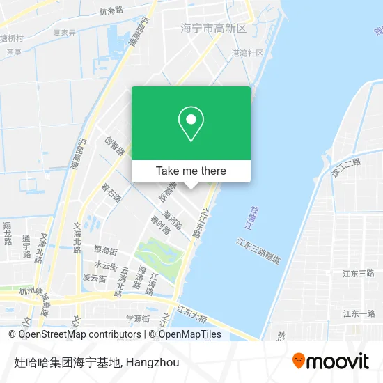 娃哈哈集团海宁基地 map