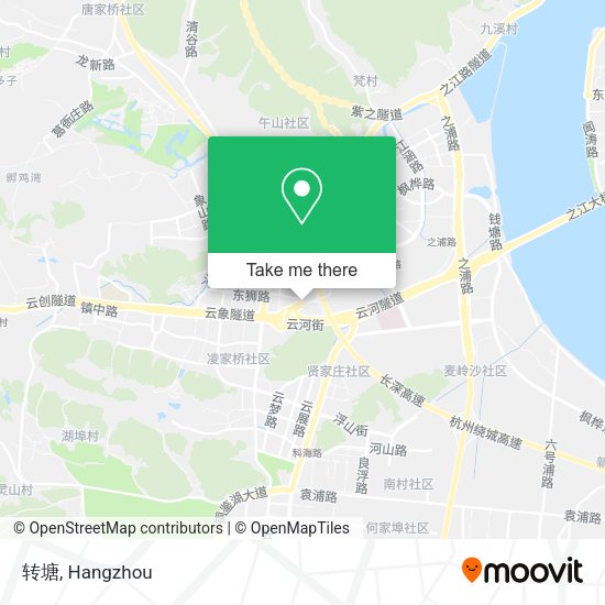 转塘 map