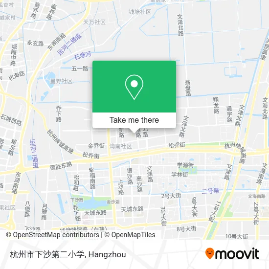 杭州市下沙第二小学 map