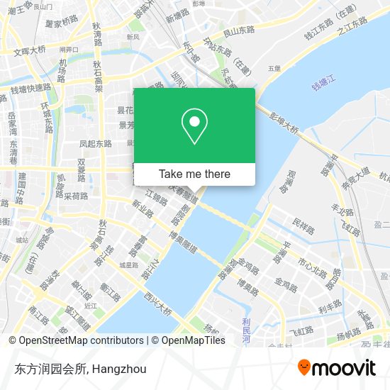 东方润园会所 map