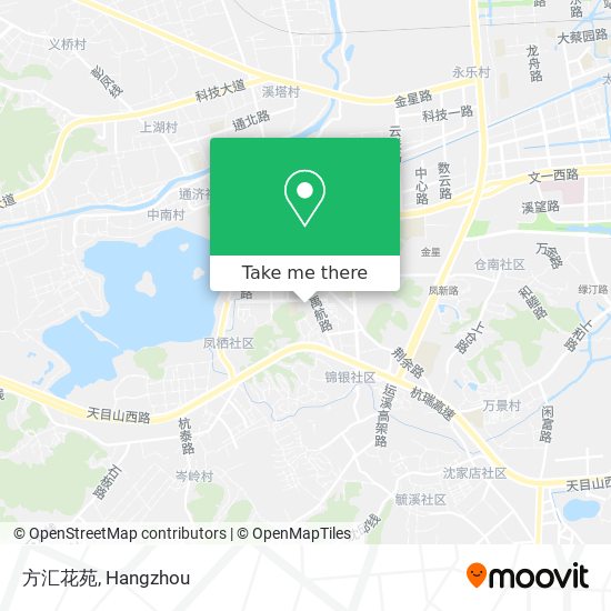 方汇花苑 map