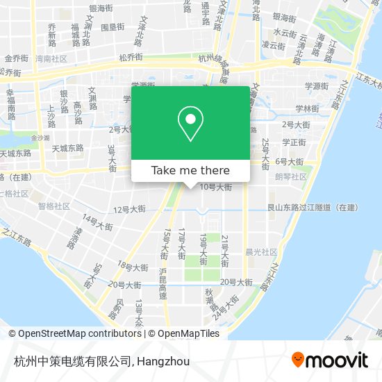 杭州中策电缆有限公司 map