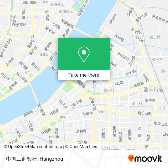 中国工商银行 map