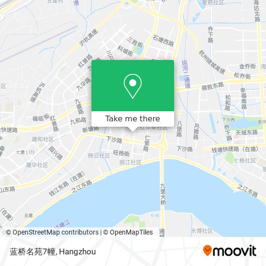 蓝桥名苑7幢 map