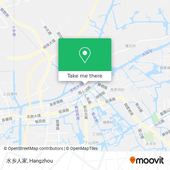 水乡人家 map