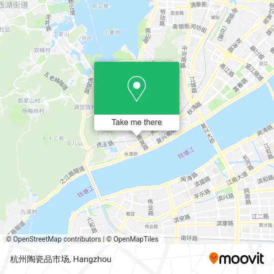 杭州陶瓷品市场 map