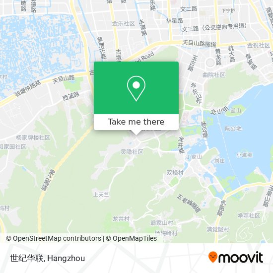 世纪华联 map