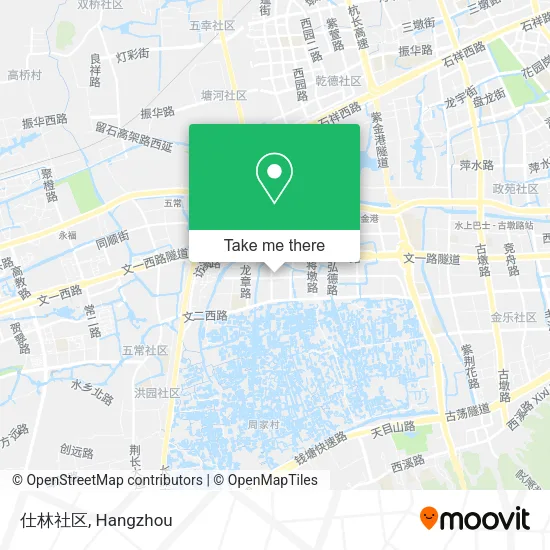 仕林社区 map