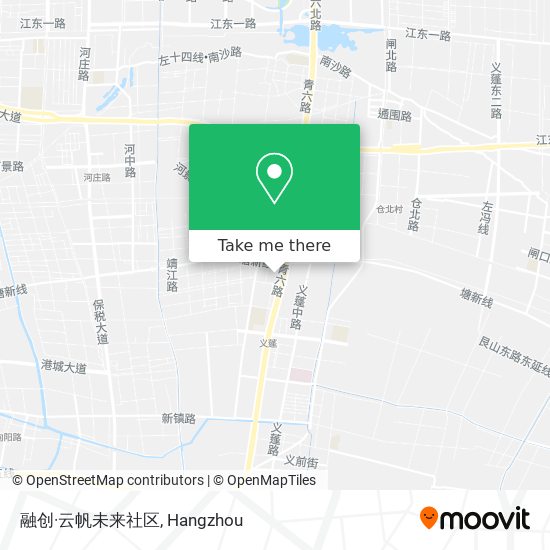 融创·云帆未来社区 map