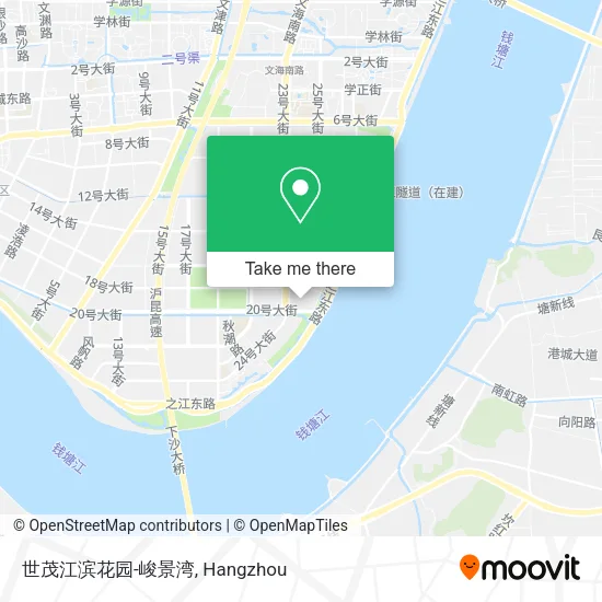 世茂江滨花园-峻景湾 map