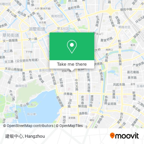 建银中心 map