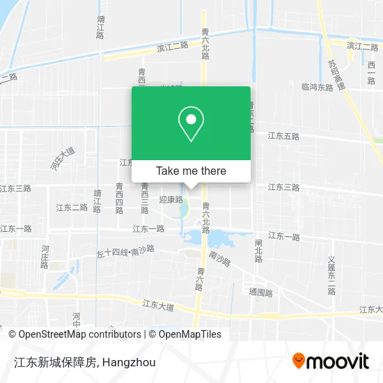 江东新城保障房 map