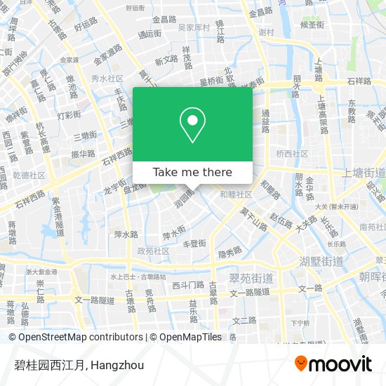 碧桂园西江月 map