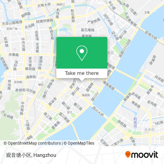 观音塘小区 map
