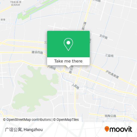 广谊公寓 map