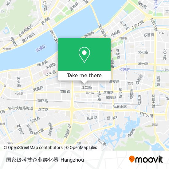 国家级科技企业孵化器 map