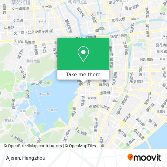 Ajisen map