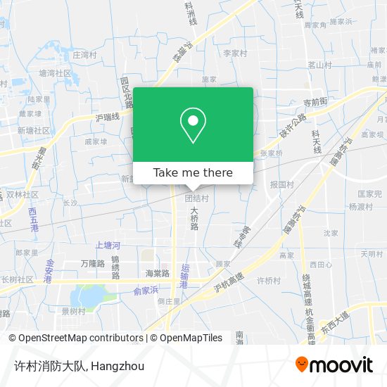 许村消防大队 map