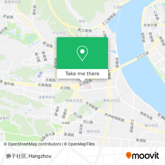 狮子社区 map