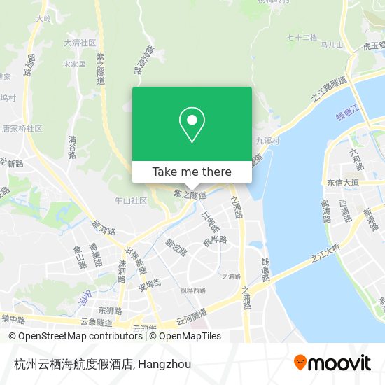 杭州云栖海航度假酒店 map