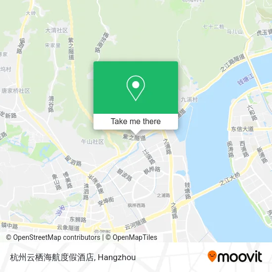杭州云栖海航度假酒店 map