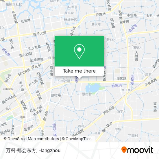 万科·都会东方 map