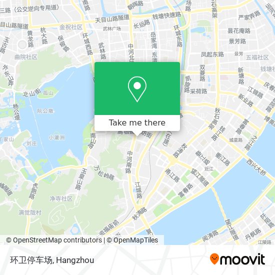 环卫停车场 map
