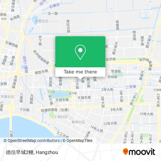德信早城2幢 map